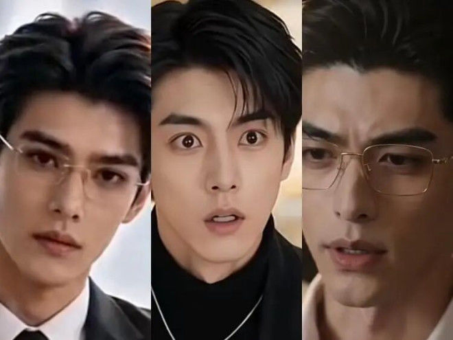 Homogenized AI generated male portrait styling